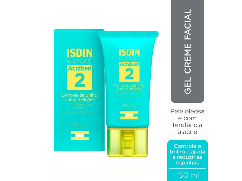 gel-creme-facial-isdin-oily-skin-acniben-2-controle-de-brilho-e-imperfeicoes-412g-farmacia-online-drogal