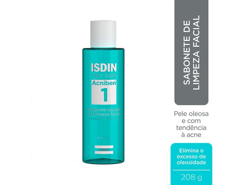 sabonete-liquido-de-limpeza-facial-isdin-oily-skin-acniben-208g-farmacia-online-drogal