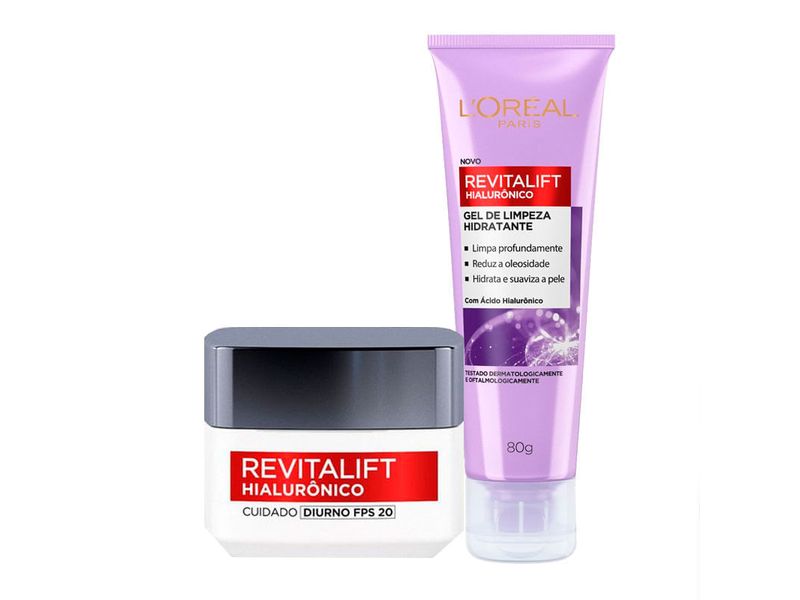kit-loreal-paris-creme-hidratante-facial-anti-idade-revitalift-hialuronico-diurno-fps20-49g-gel-de-limpeza-hidratante-revitalift-hialuronico-80g