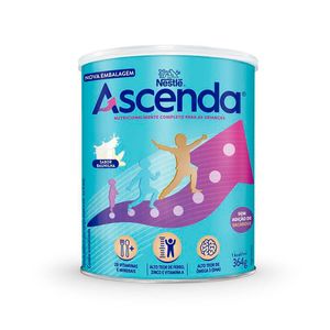 Suplemento Alimentar Infantil Ascenda Nestlé Sabor Baunilha 364g