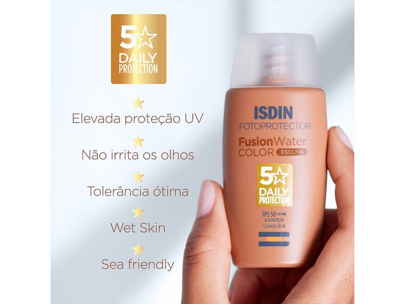 protetor-solar-facial-isdin-fotoprotector-fusion-water-fps50-cor-escura-50ml-farmacia-online-drogal