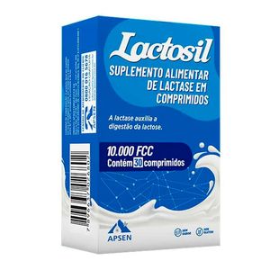 Suplemento Alimentar Lactosil 10.000 FCC 30 Comprimidos