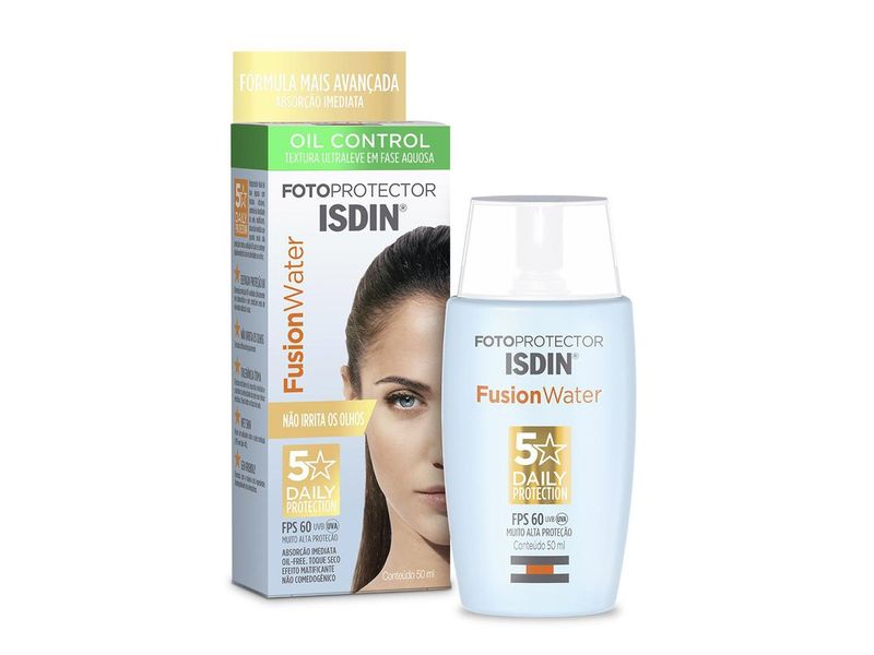 protetor-solar-facial-isdin-fotoprotector-fusion-water-5-stars-fps60-sem-cor-50ml-farmacia-online-drogal