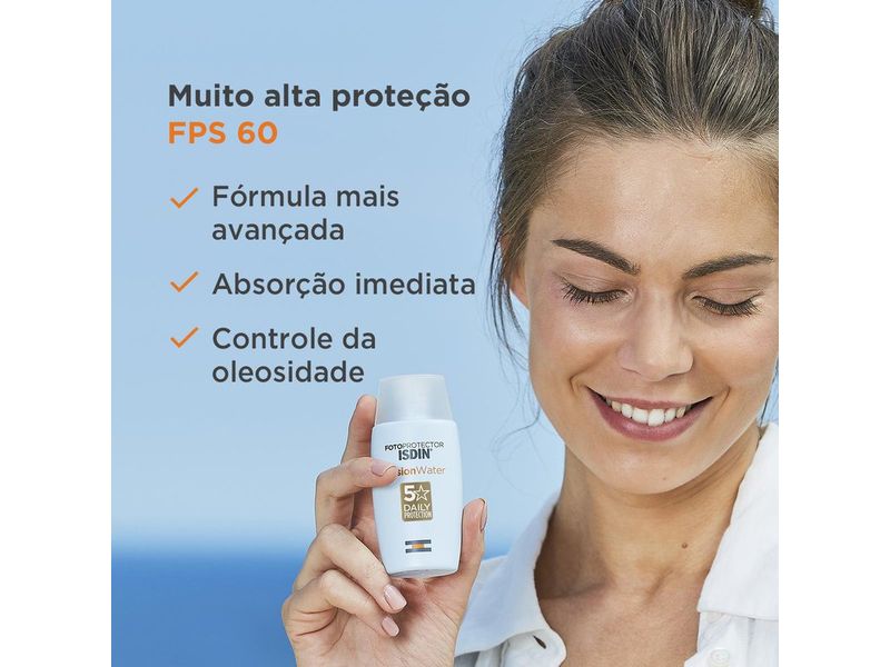 protetor-solar-facial-isdin-fotoprotector-fusion-water-5-stars-fps60-sem-cor-50ml-farmacia-online-drogal