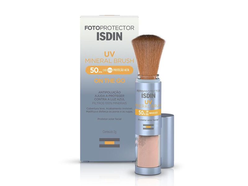 protetor-solar-facial-em-po-isdin-fotoprotector-uv-brush-mineral-fps50-2g-farmacia-online-drogal