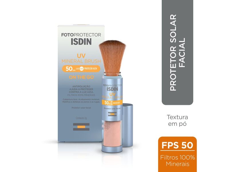 protetor-solar-facial-em-po-isdin-fotoprotector-uv-brush-mineral-fps50-2g-farmacia-online-drogal