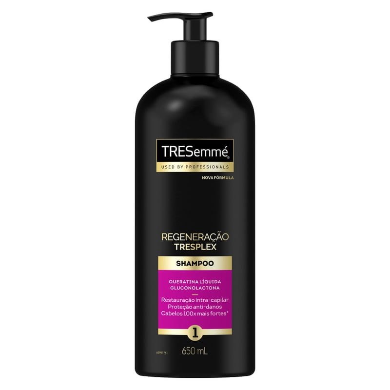 Shampoo: Tresemmé Reconstrução e Força 650ml | Drogal