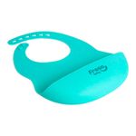 babador-de-silicone-liso-com-bolso-freso-baby-verde-farmacia-online-drogal