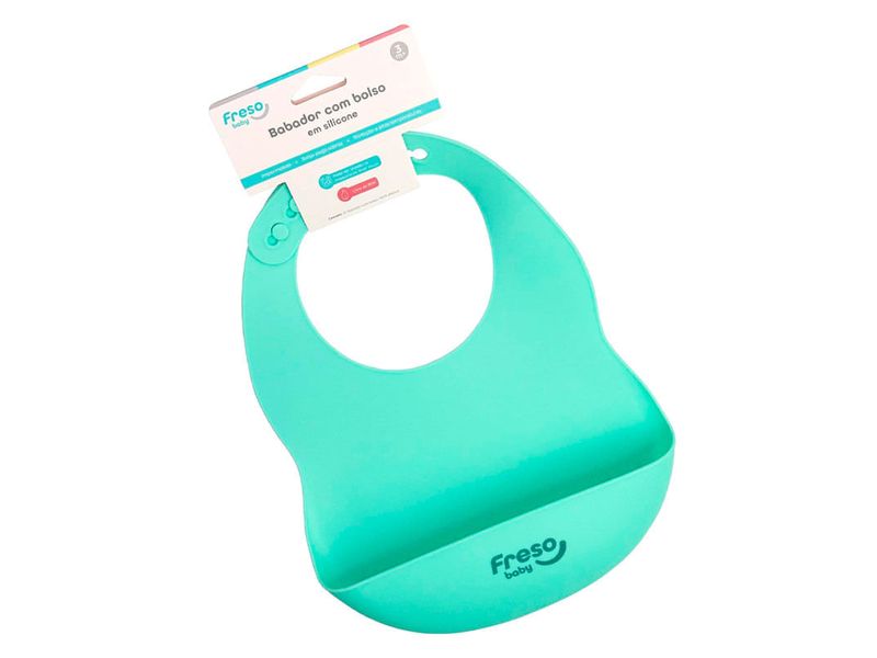 babador-de-silicone-liso-com-bolso-freso-baby-verde-farmacia-online-drogal