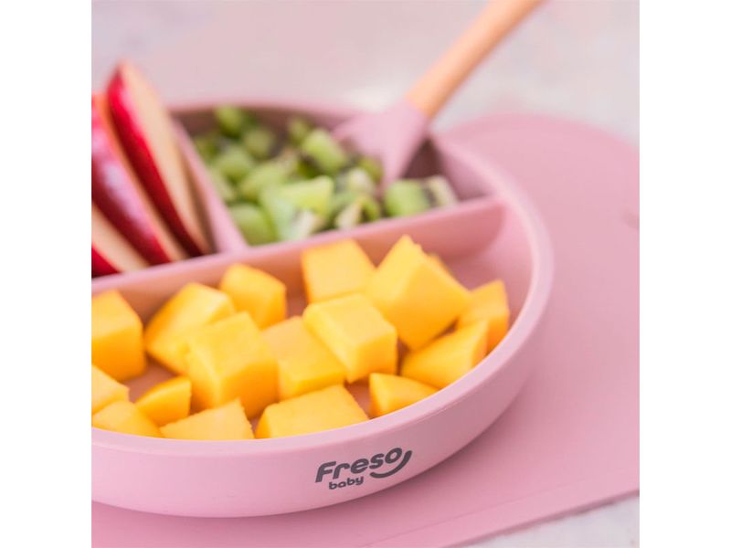 prato-infantil-de-silicone-com-ventosa-e-divisoria-freso-baby-rosa-farmacia-online-drogal