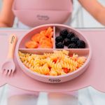 prato-infantil-de-silicone-com-ventosa-e-divisoria-freso-baby-rosa-farmacia-online-drogal