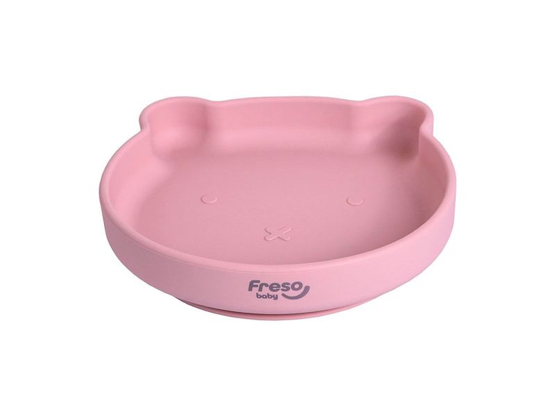 prato-infantil-de-silicone-com-ventosa-freso-baby-urso-rosa-farmacia-online-drogal