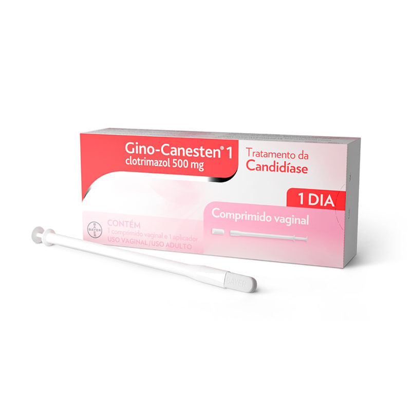 ComprimidoVaginal500mgGino-Canesten+1Aplicador