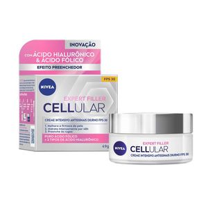 Creme Facial Antissinais Nivea Cellular Filler Dia FPS30 49g