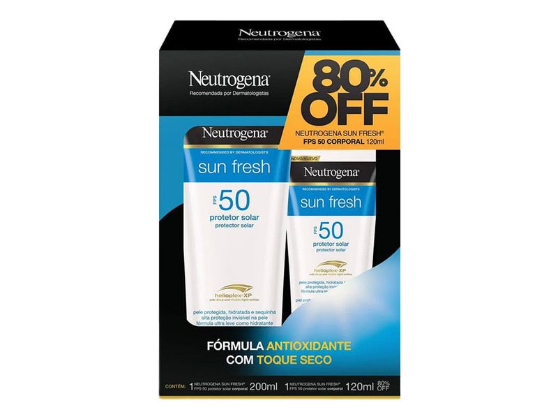 kit-neutrogena-sun-fresh-helioplex-xp-protetor-solar-corporal-fps50-200ml--protetor-solar-corporal-fps50-120ml-farmacia-online-drogal