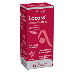 Lacass 66,66mg 14 Comprimidos Revestidos