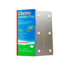 Claritin 10mg 6 Comprimidos