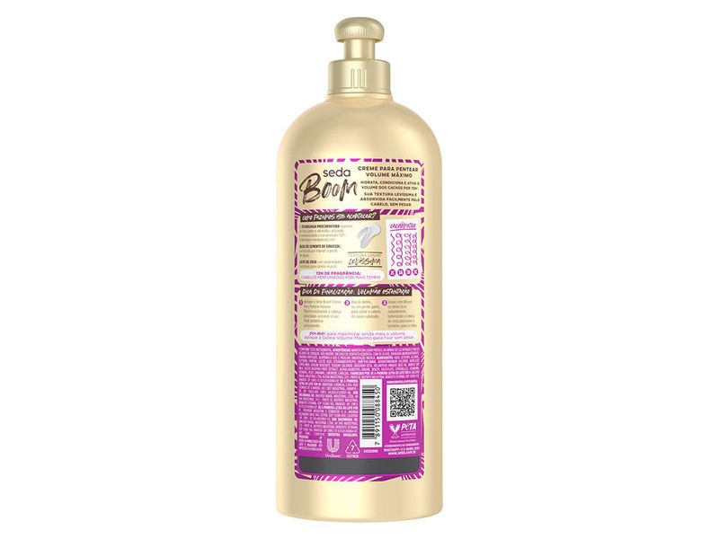 creme-de-pentear-seda-boom-volume-maximo-700ml-farmacia-online-drogal