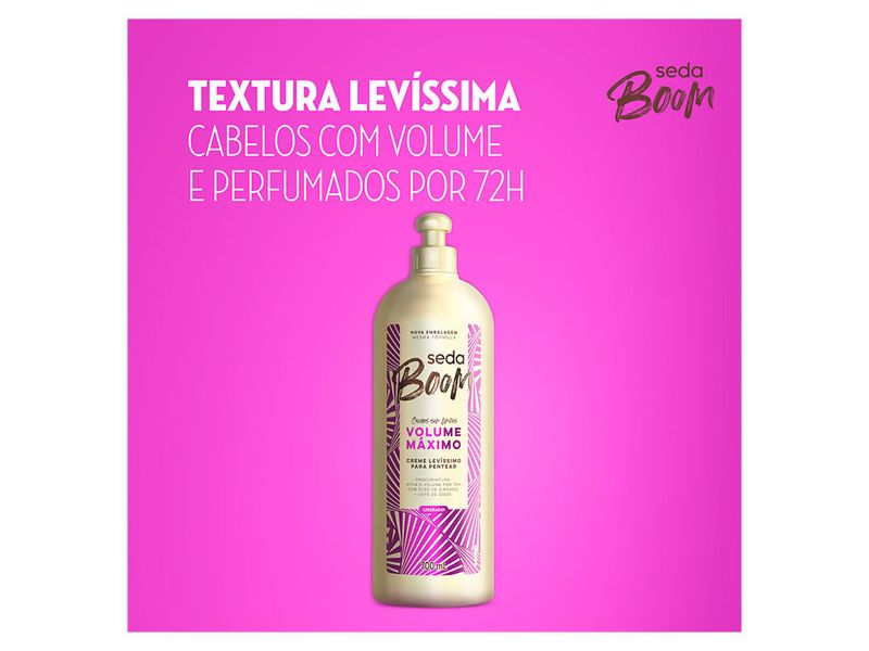 creme-de-pentear-seda-boom-volume-maximo-700ml-farmacia-online-drogal