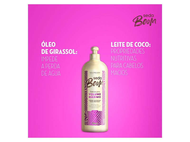 creme-de-pentear-seda-boom-volume-maximo-700ml-farmacia-online-drogal