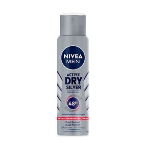 Desodorante Antitranspirante Aerosol Nivea Silver Protect 150ml