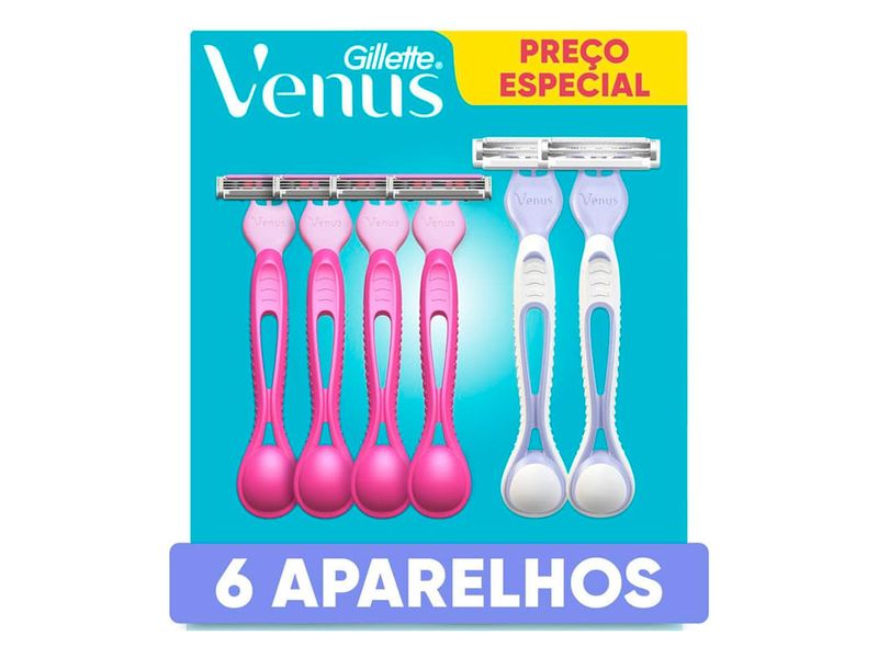 kit-aparelho-de-depilar-gillette-venus-suave-4-unidades-venus-intima-2-unidades-farmacia-online-drogal