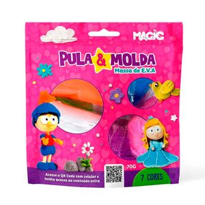 Massa de EVA Magic Pula & Molda Princesa 70g