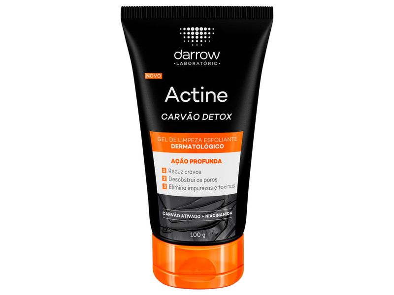 gel-de-limpeza-esfoliante-darrow-actine-carvao-detox-100g-farmacia-online-drogal