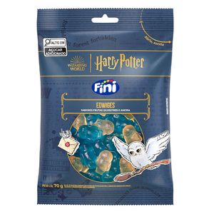 Bala Gelatina Fini Harry Potter Coruja Edwiges 70g