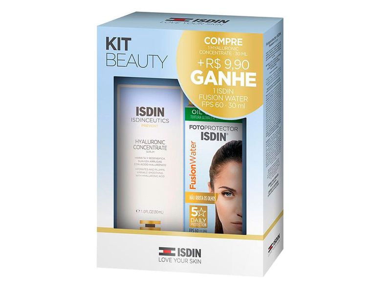 kit-beauty-serum-anti-idade-isdinceutics-hyaluronic-concentrate-30ml--protetor-solar-facial-isdin-fusion-water-fps60-30ml