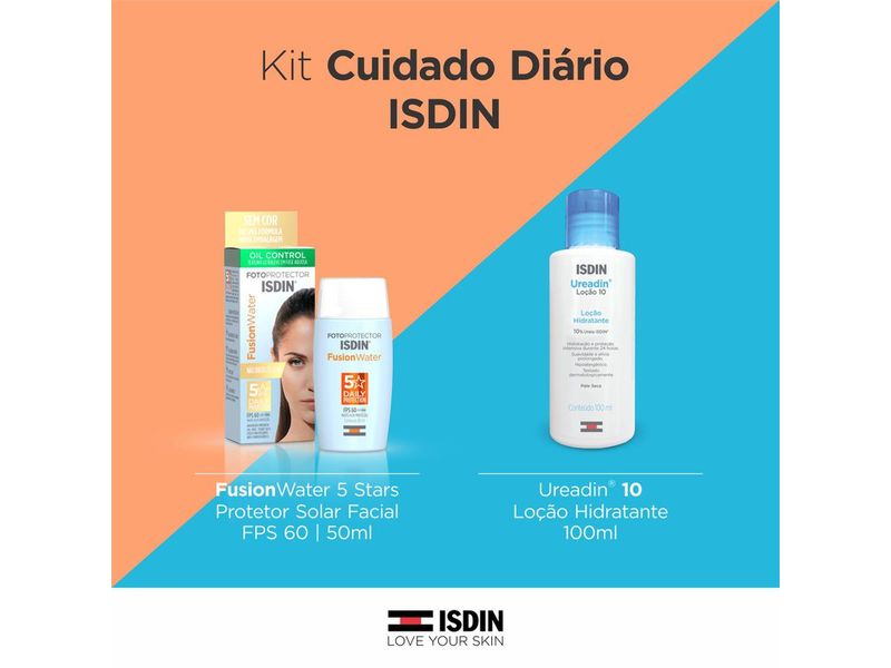 kit-protetor-solar-facial-isdin-fusion-water-fps60-50ml-locao-hidratante-corporal-isdin-ureadin-10-100ml