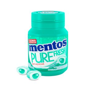 Goma de Mascar Mentos Pure Fresh Sabor Menta Verde 56g