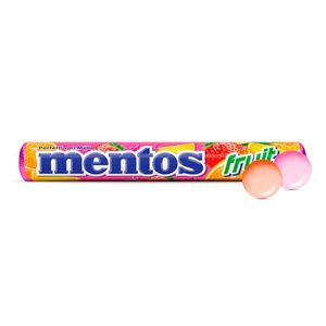 Bala Mastigável Mentos Fruit 38g