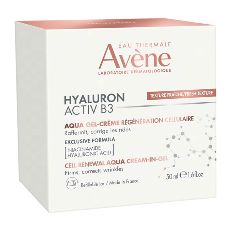 Aqua Gel-Creme Renovador Avène Hyaluron Activ B3 50ml | Farmácia