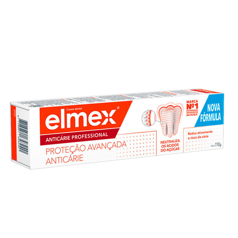 Creme Dental Elmex Anticárie Professional 110g: Melhor Preço