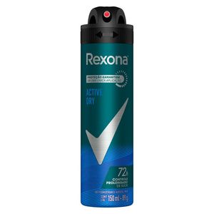 Desodorante Antitranspirante Aerosol Rexona Men Active Dry 150ml