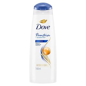 Shampoo Dove Reconstrução + Queratina 400ml