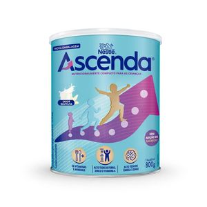 Suplemento Alimentar Infantil Ascenda Sabor Baunilha 800g