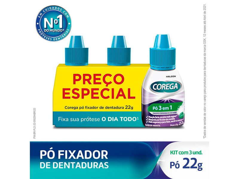 fixador-de-dentadura-corega-po-3-em-1-sabor-menta-forte-fixacao-3-unidades-22g-farmacia-online-drogal