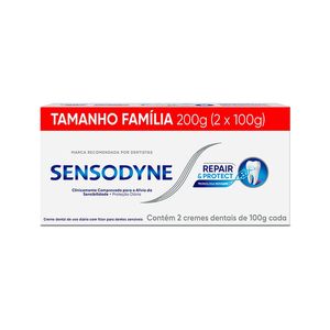 Creme Dental Sensodyne Repair & Protect 2 Unidade 100g Cada