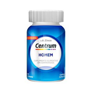 Suplemento Alimentar Centrum Homem De A a Zinco 60 Comprimidos