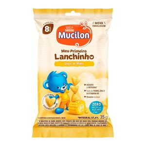 Snack Mucilon Meu Primeiro Lanchinho Sabor Milho 35g