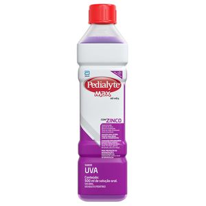 Pedialyte Max Sabor Uva 500ml