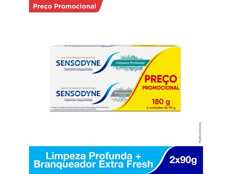 kit-gel-dental-sensodyne-limpeza-profunda-90g-branqueador-extra-fresh-90g-farmacia-online-drogal