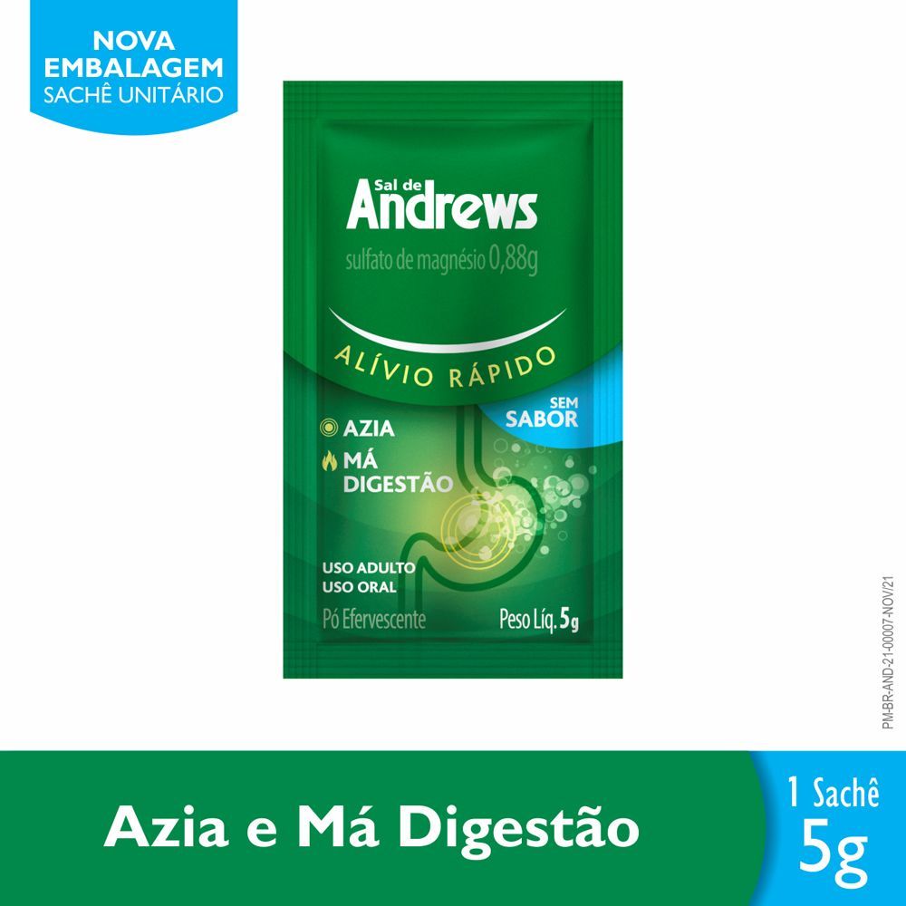 Encontraproduto.com.br - Sal De Andrews Com 1x5gr Saches