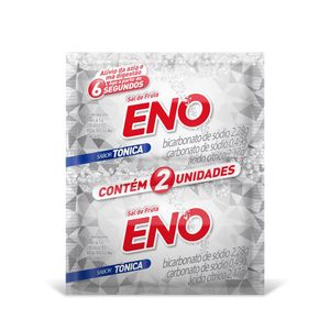 Sal de Fruta Eno Sabor Tônica 2 Sachês 5g Cada