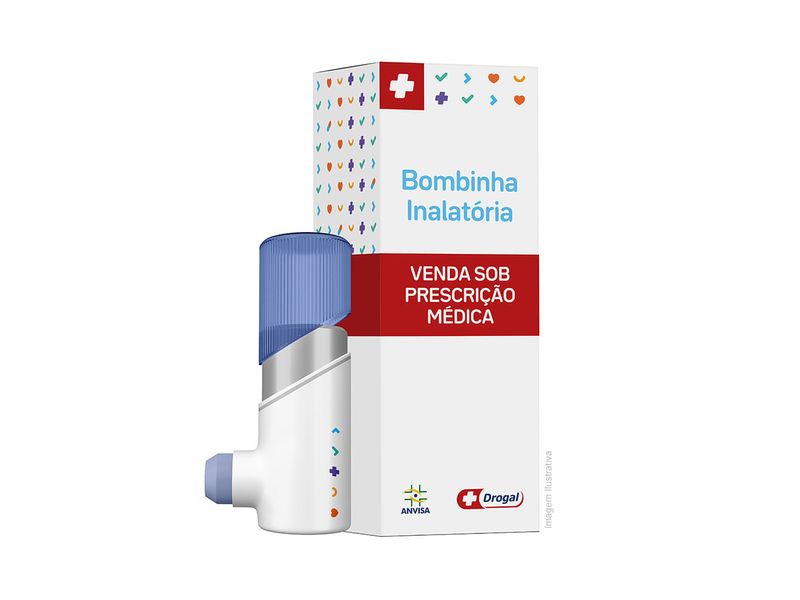 Fostair HFA 100/6mcg Solução Aerossol Inalatório 120 Doses + Contador ...