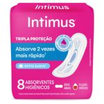 absorvente-intimus-tripla-protecao-extra-suave-sem-abas-8-unidades-farmacia-online-drogal