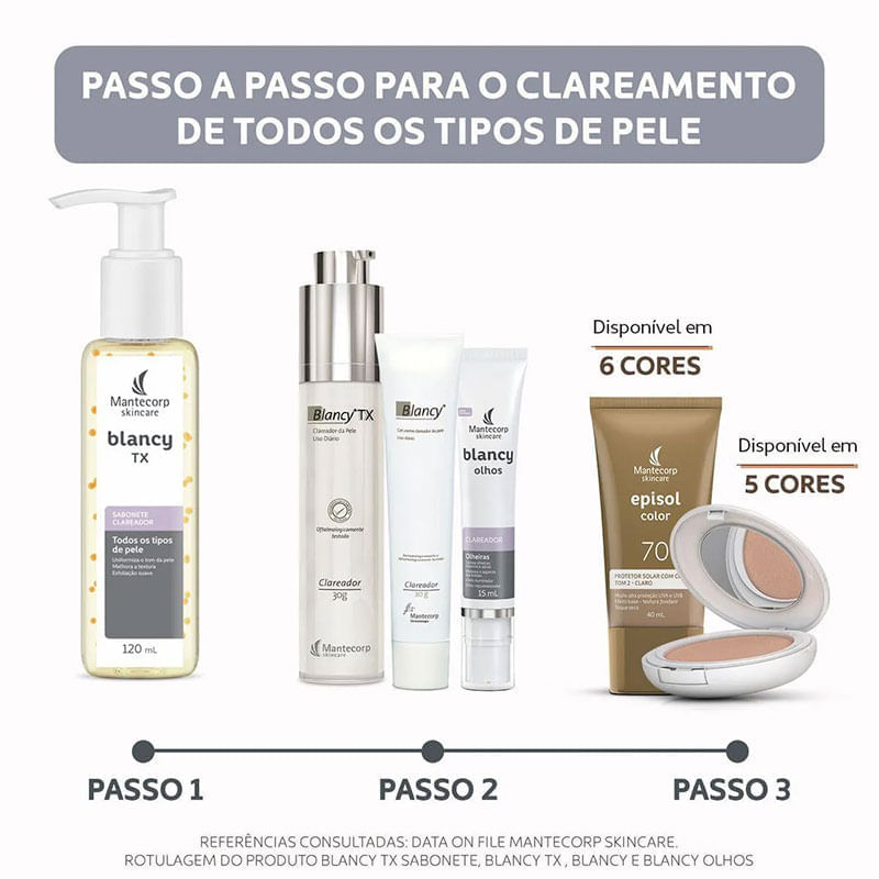 Gel Creme Blancy Clareador 20g | Farmácia Online Drogal