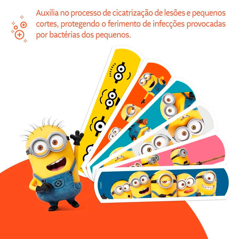 Curativos Divertidos Cremer Minions 25 Unidades